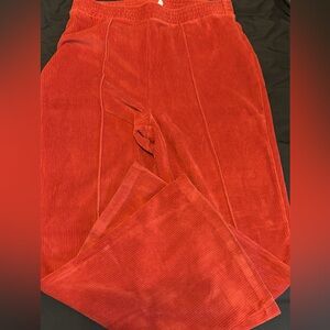 Red Corduroy Pants